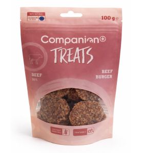 Companion+ Treats Beef Burger 100g