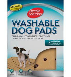 Simple Solution Vaskbart Hvalpeunderlag 2 stk.