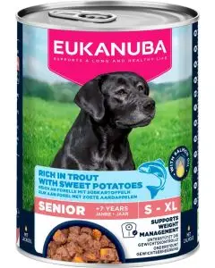 Eukanuba Senior Vådfoder Ørred & Sød Kartoffel 400g