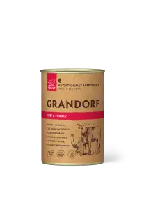 Grandorf Okse & Kalkun Vådkost