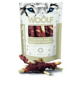 Woolf Chicken Twister w/Rawhide