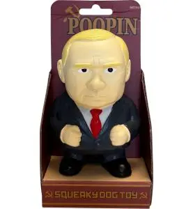 DOGGI Poopin Medium Squeaky Hundelegetøj