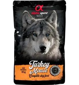 Alpha Spirit Pouch Kalkun Mousse 300g