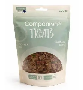 Companion+ Treats Mini Bones Kylling 100g