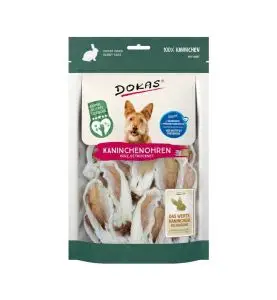 Dokas Kaninøre m/Pels 100g