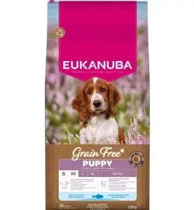 Eukanuba Puppy & Junior S/M Breed Grainfree Havfisk