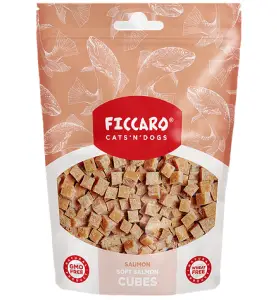 Ficcaro Soft Salmon Cubes 40