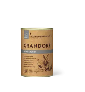 Grandorf Kanin & Kalkun Vådkost