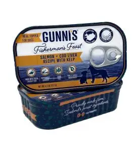 Gunnis Toppers Laks & Torskelever m. Tang