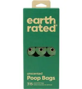 Earth Rated Eco-Friendly Hundeposer Neutral - 21 ruller