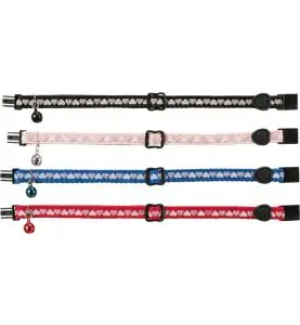 Trixie Kattehalsbånd Hjerter Assorterede Farver