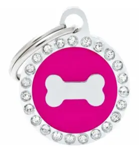 MyFamily Hundetegn Glam Cirkel m. Ben Pink