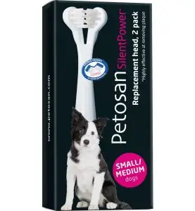 Petosan  2xBørstehoveder Til SilentPower Elektrisk Tandbørste