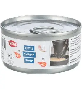 Trixie Kat Suppe Kylling & Rejer 4x80g.