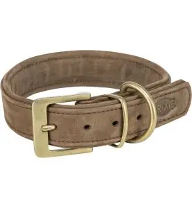 Trixie Halsbånd Pure Læder Brun