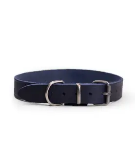 Walk'it Halsbånd Vintage Læder/Antik Blå