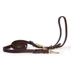 Walk'it Dressurline Læder/Messing Brun