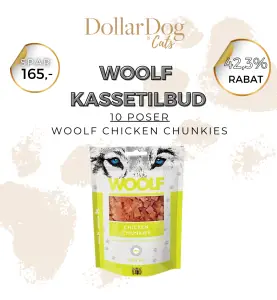 Kassetilbud Woolf Chicken Chunkies